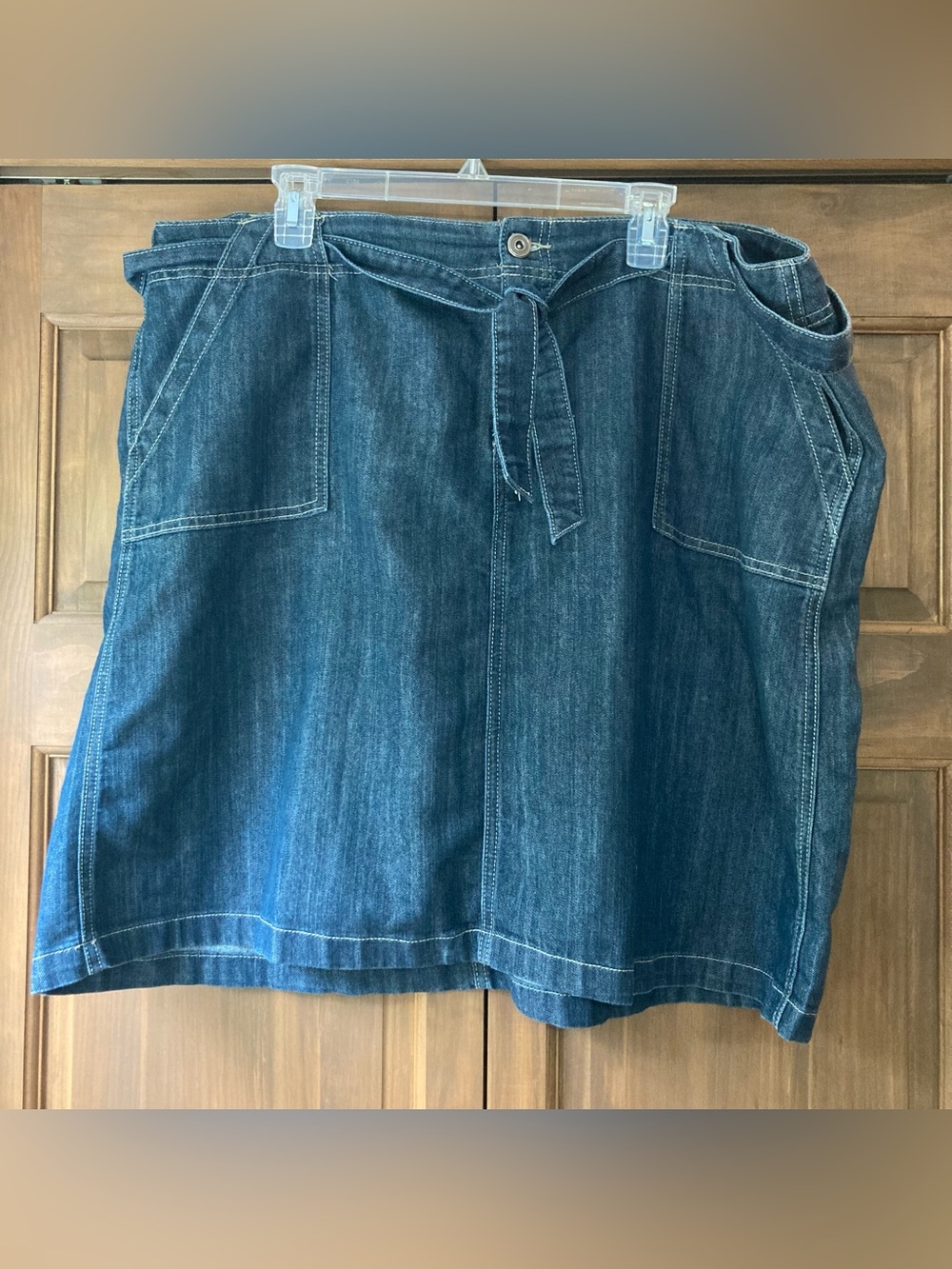Cato Lightweight Blue Denim Skirt 20W